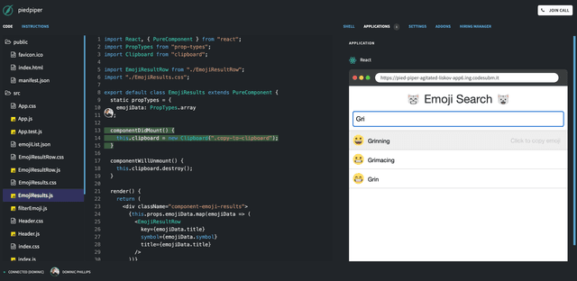 CodePair by CodeSubmit. Candidate-Friendly Live Coding Sessions.