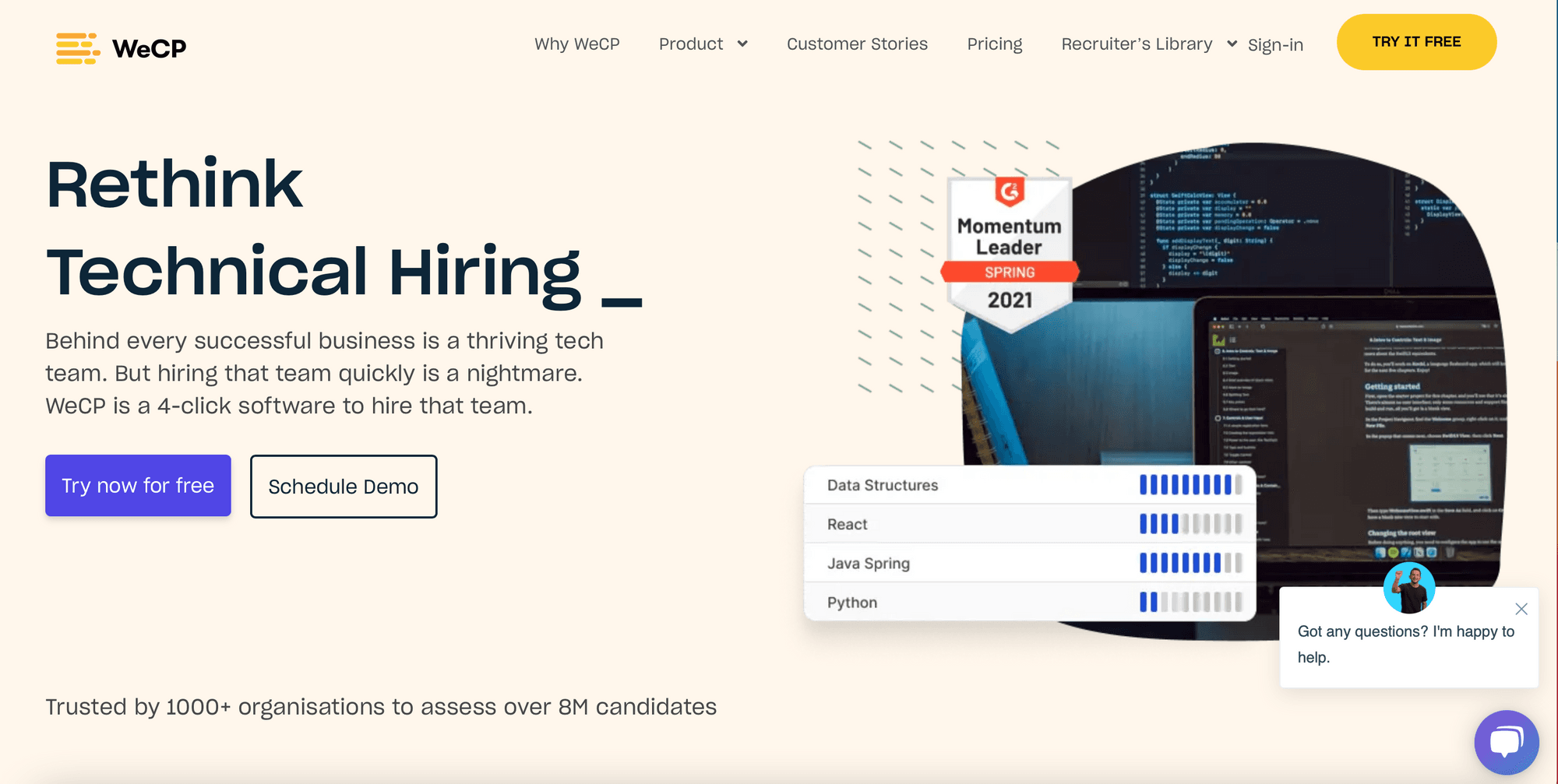 wecp homepage