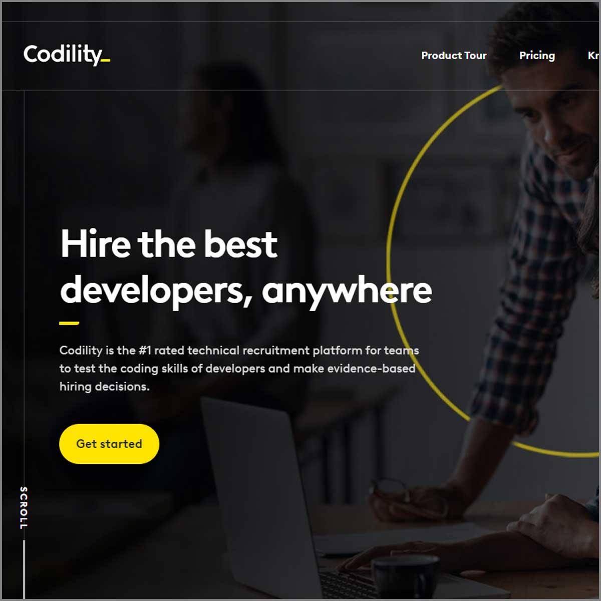 codility landing page
