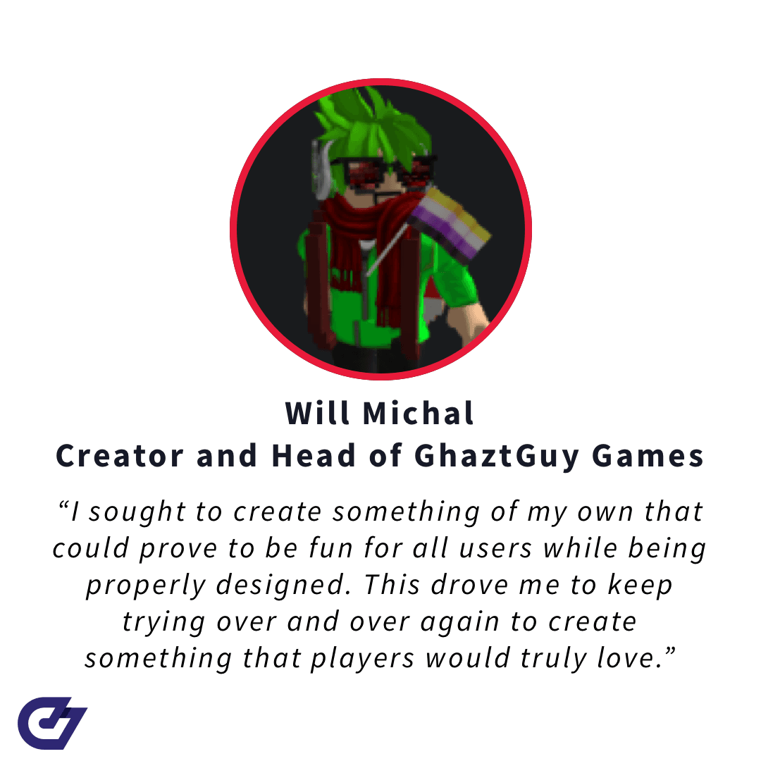 Will Michal is the creator and head of GhaztGuy Games
